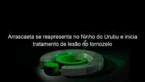 Arrascaeta se reapresenta no Ninho do Urubu e inicia tratamento de lesão no tornozelo