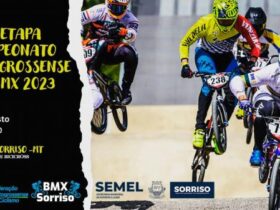 atletas de oito cidades disputam a 3a etapa do campeonato mato grossense de bmx em sorriso