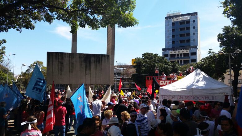 Belo Horizonte – Na capital mineira, manifestantes do Grito dos Excluídos pedem revogação da reforma trabalhista (Léo Rodrigues/Agência Brasil)