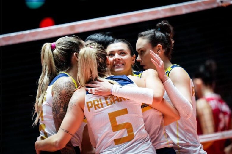 brasil, bulgária, vôlei feminino, pré-olímpico Por: Divulgação/CBV/Direitos Reservados