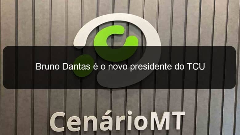 bruno dantas e o novo presidente do tcu 1274771