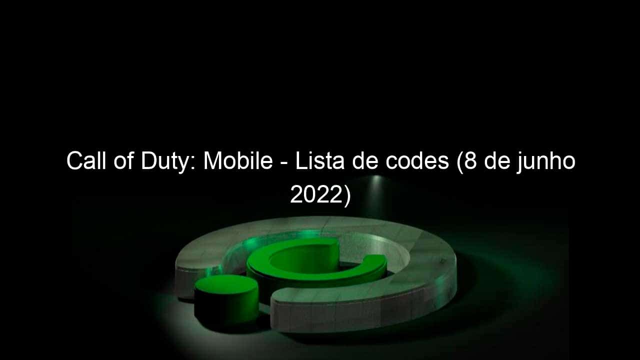 Call of Duty: Mobile - Lista de promo codes (Abril 2022)