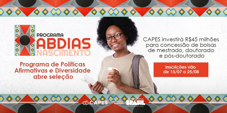 capes abre inscricoes para bolsas de programa de politicas afirmativas