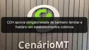 CDH aprova obrigatoriedade de banheiro familiar e fraldário em estabelecimentos coletivos