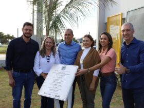 centro de educacao infantil darcy ribeiro e inaugurado no parque das emas