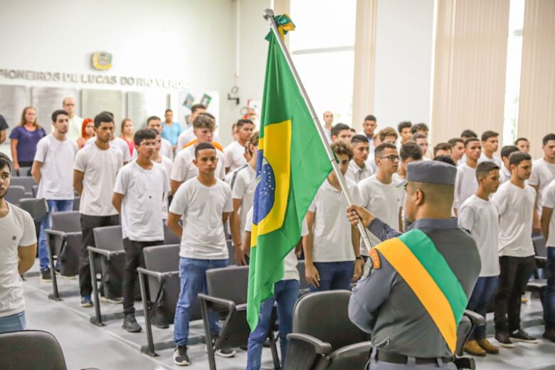 cerimonia de juramento a bandeira sera realizada nesta sexta feira 07