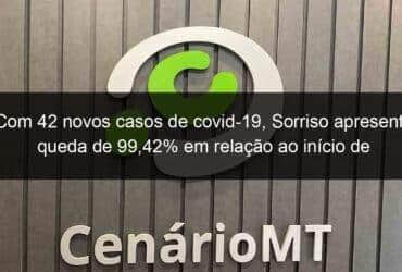 com 42 novos casos de covid 19 sorriso apresenta queda de 9942 em relacao ao inicio de fevereiro 1118765 -CenárioMT