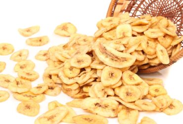 como fazer banana chips