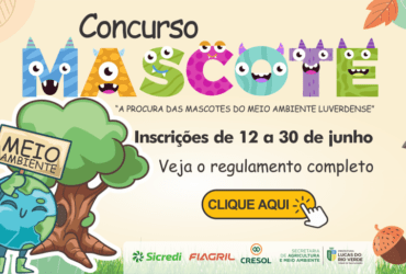 concurso ira definir mascotes do meio ambiente luverdense -CenárioMT