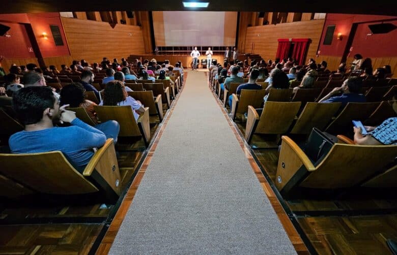 Encontro de Gestores de Cultura, realizado este ano pela Secel, no Cine Teatro Cuiabá - Foto por: Secel-MT