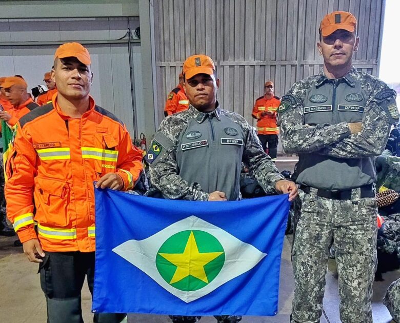 Bombeiros de MT ficarão no Canadá durante um mês  - Foto por: Acervo Pessoal