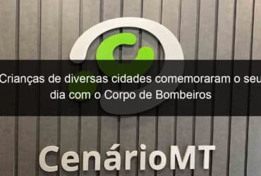 criancas de diversas cidades comemoraram o seu dia com o corpo de bombeiros 859814