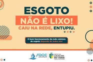 descarte incorreto de residuo compromete bom funcionamento da rede de esgoto -CenárioMT