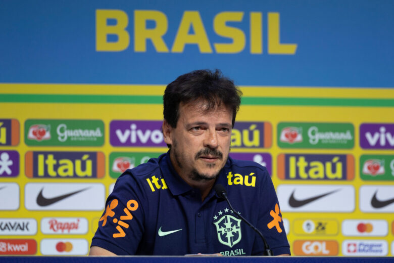 Rio de Janeiro (RJ) 23/09/2023 O técnico Fernando Diniz fez neste sábado (23), no Rio de Janeiro, sua segunda convocação como comandante da seleção brasileira masculina de futebol. Foto: Thais Magalhães/CBF