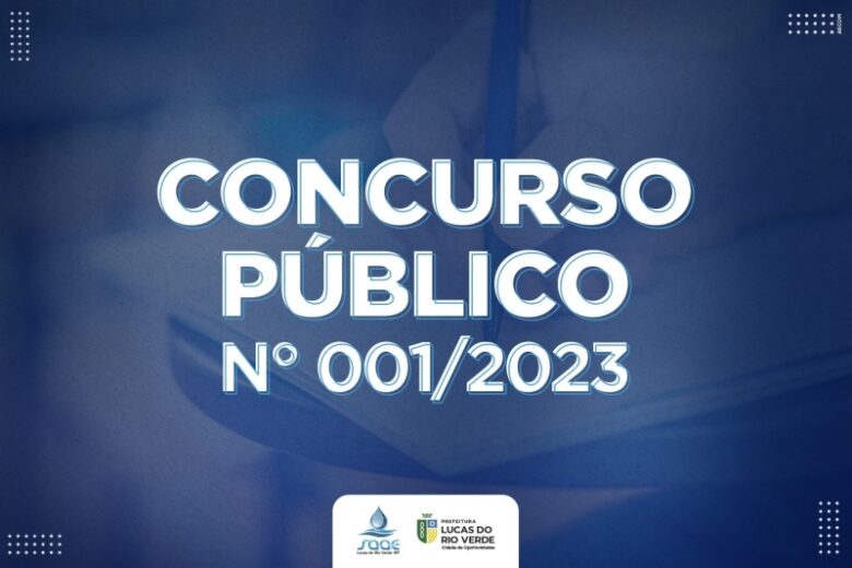 divulgado resultado preliminar da classificacao na prova objetiva do concurso publico no 001 2023 do saae