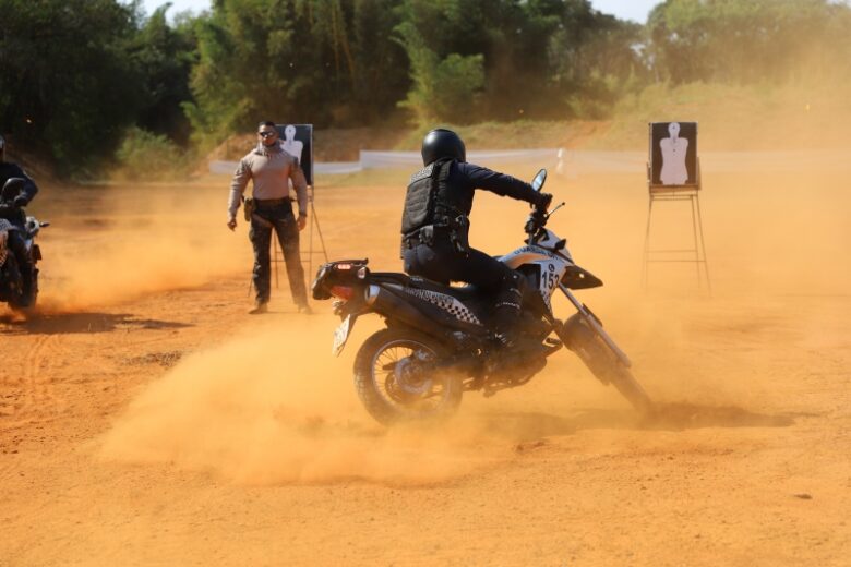 efetivo da guarda civil municipal participa de formacao sobre motopatrulhamento