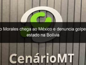 evo morales chega ao mexico e denuncia golpe de estado na bolivia 867423