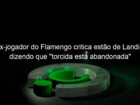 ex jogador do flamengo critica estao de landim dizendo que torcida esta abandonada 1027724