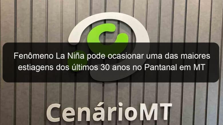 fenomeno la nina pode ocasionar uma das maiores estiagens dos ultimos 30 anos no pantanal em mt 932319