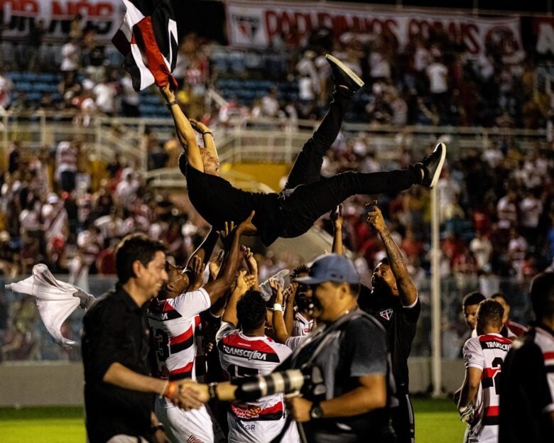 Ferroviário vence Maranhão por 3 a 0 nos pênaltis, no jogo da volta das quartas, e assegura acesso à Série C do Brasileiro em 2024 - em 03/09/2023 Por: Reprodução Instagram/Ferroviário Atlético Clube