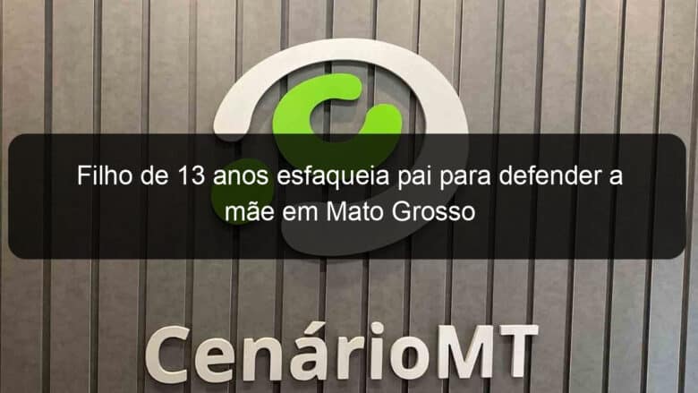 filho de 13 anos esfaqueia pai para defender a mae em mato grosso 841364