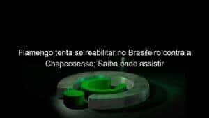 Flamengo tenta se reabilitar no Brasileiro contra a Chapecoense; Saiba onde assistir