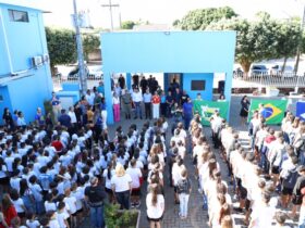 gestao entrega guaritas e ampliacao de escolas da rede municipal