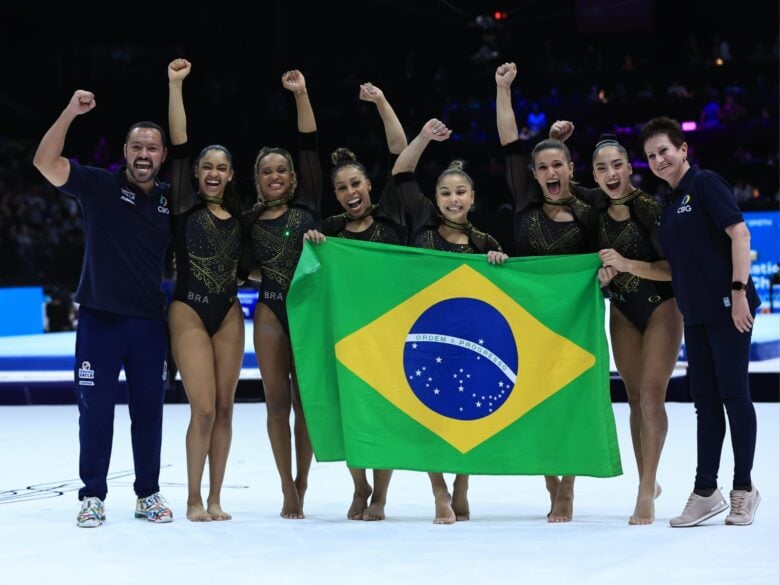 seleção feminina, ginástica artística, mundial Por: Ricardo Bufolin/CBG/Direitos reservados