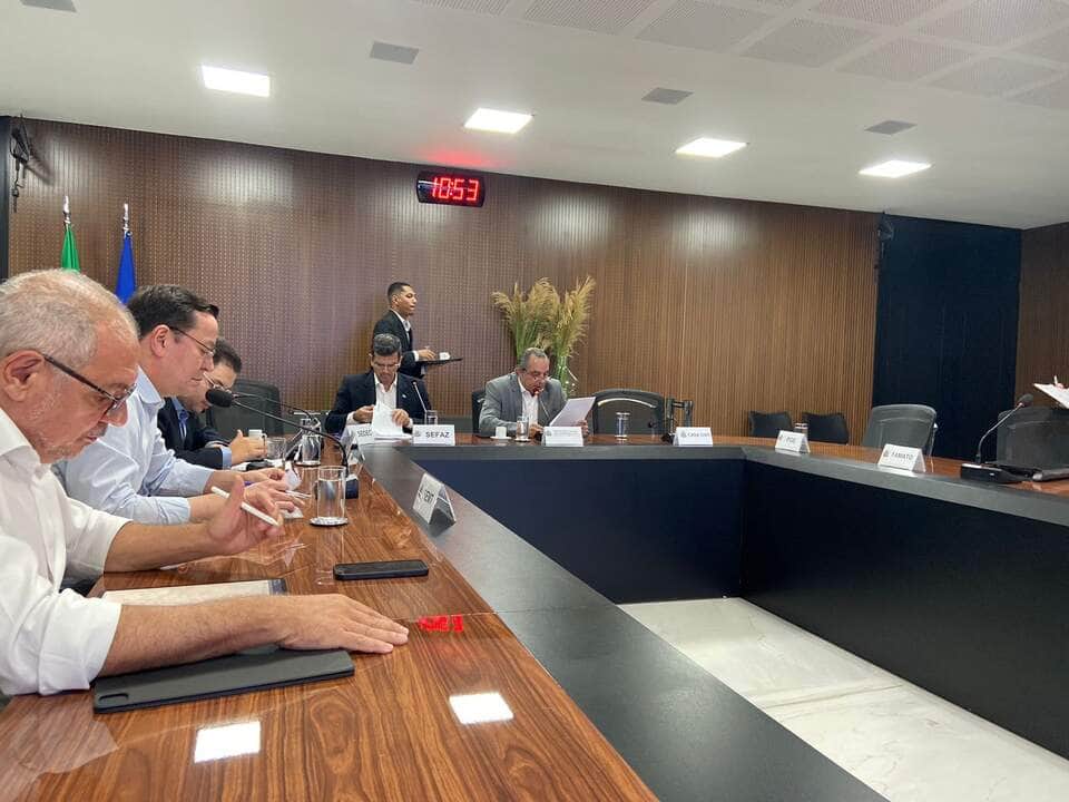 15º Reunião Extraordinária do Condeprodemat, no Palácio Paiaguás. - Foto por: Assessoria/ Sedec_MT