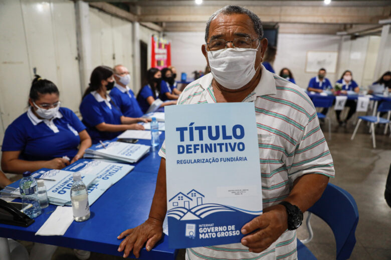 Cadastramento é necessário para a entrega de títulos de terrenos urbanos  - Foto por: Mayke Toscano/Secom-MT