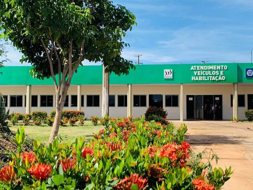 Sede do Detran-MT, em Cuiabá - Foto por: Assessoria/Detran-MT