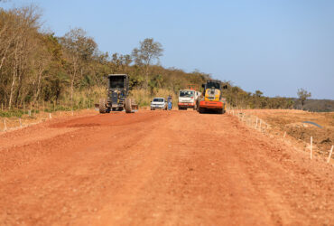 Obras na MT-401 em Cuiabá  - Foto por: Marcos Vergueiro/Secom-MT