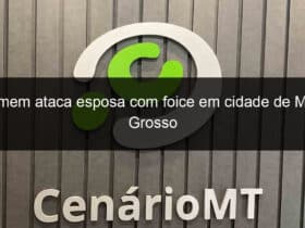 homem ataca esposa com foice em cidade de mato grosso 832114