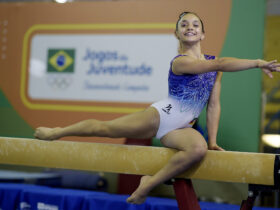 08. 09. 2023- Jogos da Juventude 2023 - Ribeirao Preto (SP) - de 01 a 16 de Setembro - Ginastica Artistica Feminina - Final por Aparelhos - Nicole Campos (RS) . Foto:Alexandre Loureiro/COB