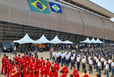 A 1ª edição dos Jogos das escolas Estaduais Militares aconteceu em agosto de 2022  - Foto por: Assessoria