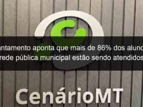 levantamento aponta que mais de 86 dos alunos da rede publica municipal estao sendo atendidos 1043203