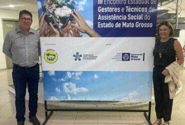lucas do rio verde participa de 3o encontro estadual de gestores municipais de assistencia social -CenárioMT