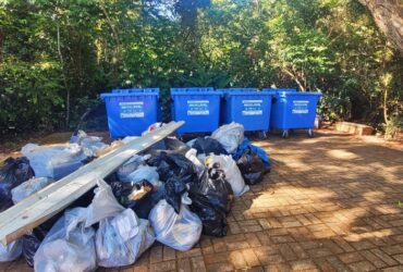 mais de 280 quilos de residuos sao recolhidos durante limpeza no lago ernani machado e parque dos buritis