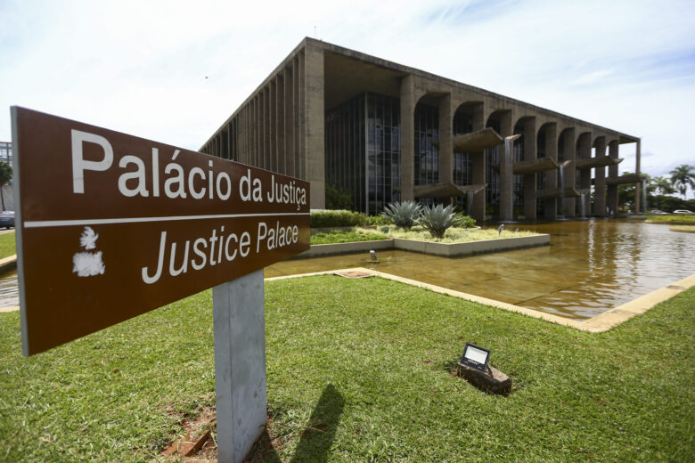 Brasília (DF), 10/04/2023 - Fachada do ministério da Justiça. Por: Marcelo Camargo/Agência Brasil