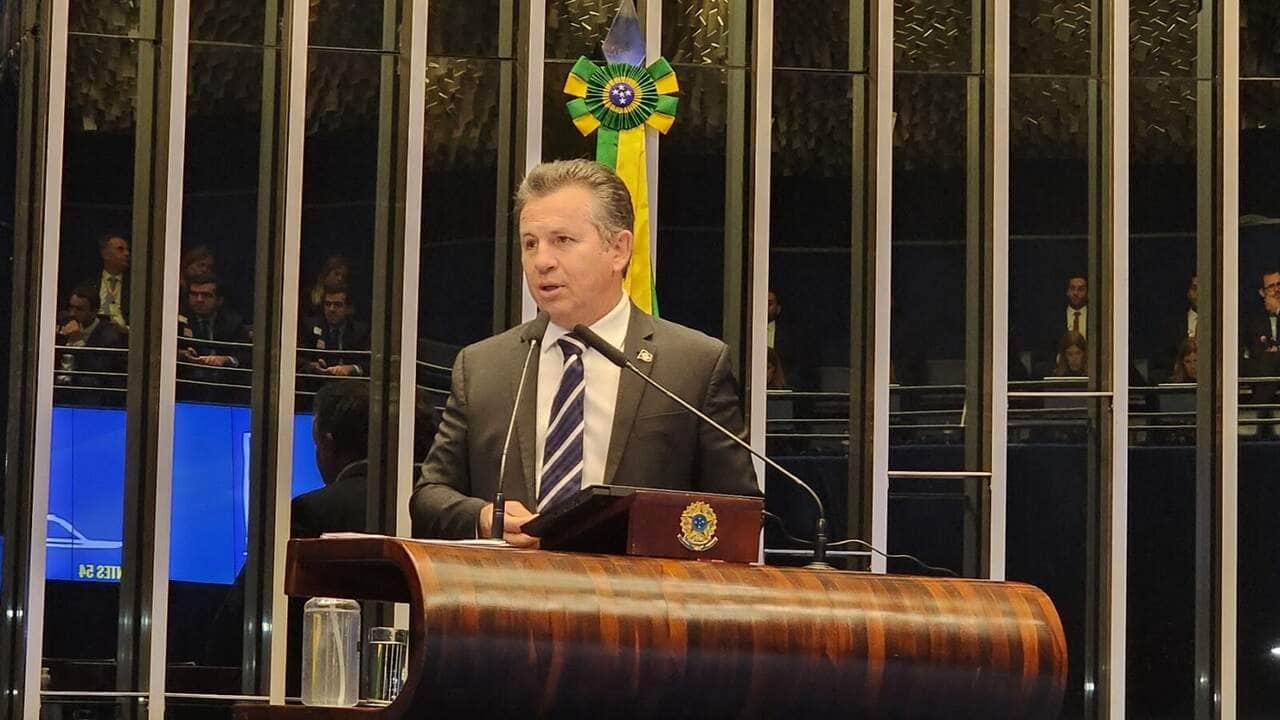 Governador Mauro Mendes defendeu que texto da Reforma Tributária seja aperfeiçoado - Foto por: Secom-MT