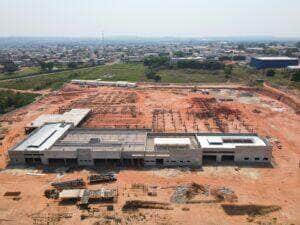 A obra no Hospital Regional de Juína totalizará R$ 116,5 milhões              Crédito - SES-MT
