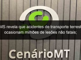 oms revela que acidentes de transporte terrestre ocasionam milhoes de lesoes nao fatais ortopedista revela detalhes 1341998