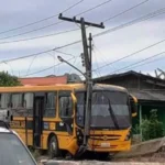 onibus desgovernado