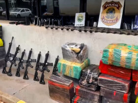 pf apreende grande quantidade de maconha e armas no parana scaled 1