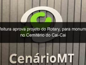 prefeitura aprova projeto do rotary para monumento no cemiterio do cai cai 781561