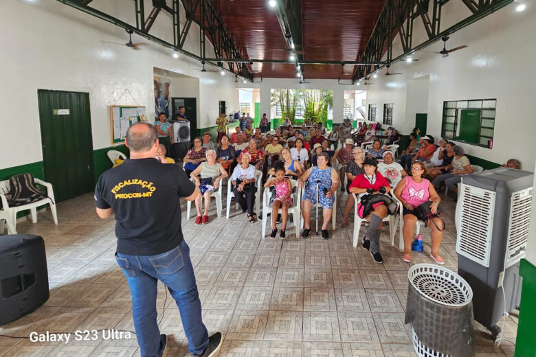 Palestra do Procon-MT, em Cuiabá - Foto por: Assessoria/Procon/Setasc-MT