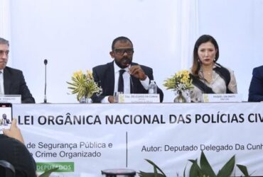 projeto da lei organica nacional das policias civis e debatido em seminario em sp