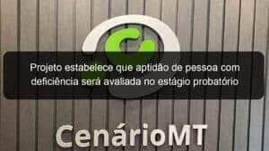 Projeto estabelece que aptidão de pessoa com deficiência será avaliada no estágio probatório