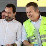 Prefeito Leandro Félix agradeceu o governador Mauro Mendes pela retomada das obras  - Foto por: Mayke Toscano/Secom