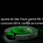 quina 1 aposta de sao paulo ganha r 12 milhao no concurso 6014 confira os numeros 1264866